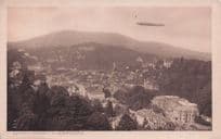 Baden Baden Airship Military Aviation German Antique Postcard