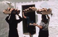 Bakers Ladies Bread Makers Castro Marim Algarve Portugal Award Photo Postcard