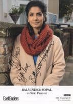 Balvindar Sopal as Suki Panesar RARE Eastenders Hand Signed Cast Photo