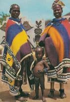 Bantu Life Bantoelewe African Fashion Postcard