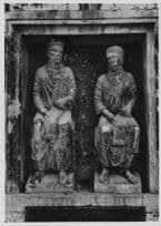 Baptistery Of Parma David & Jacob Italy Statue Old Sculpture RPC Postcard