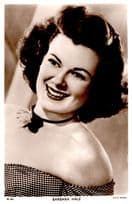 Barbara Hale Picturegoer Actress Vintage Real Photo Card