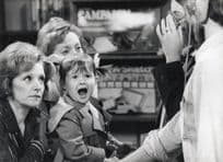 Barbara Knox Thelma Barlow Kiss Shocker Coronation Street Press Photo