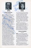 Barbara Murray Marcia Warren Moray Watson Hand Signed Photo Theatre Page