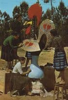 Barcelos Crockery Factory Portugal Postcard