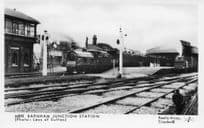 Barnham Junction Train Station Pamlin Prints Railway RPC Postcard
