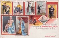 Barnum & Bailey Circus Bearded Woman Lady of Greatest Showman Old Postcard
