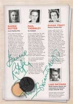 Barrie Rutter Paul Thornley Susan Tracey 3x Hand Signed Theatre Page