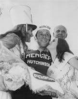 Barry Hoban GB Cyclist 1969 Tour De France Hand Signed 10x8 Photoins 1