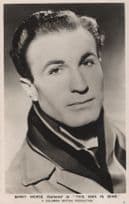 Barry Morse 1940s Actor in This Man Is MIne Film Real Photo Postcard