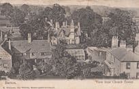 Barton Under Needwood Staffs Aerial Pale Ale Bottle Postcard