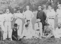 Basingstoke Hampshire Cricket Club Rare Real Photo Postcard