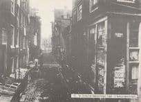 Batavierdwarrsstraat Hoek Uilenburgerstraat Dutch Repro Postcard
