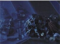 Batman & Robin Batmobile RARE 3D Three Dimensional Sony Postcard