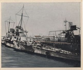 Battle War Of Jutland SS Seydlitz German Military Ship Cigarette Card