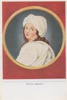 Beatrice Cenci Roman Noble Woman Painting Old Cigarette Card