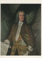 Beau Nash 18th Century Medieval Fashion Bath Painting Postcard