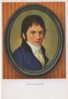 Beethoven German Classical Music Composer Rare Painting Cigarette Card