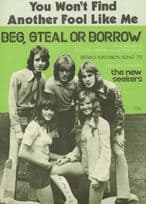 Beg Steal Or Borrow You Wont Find Another Fool New Seekers 2x Sheet Music