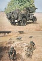 Belgium Army War Entac Anti Tank Missile Military Postcard