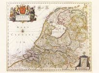 Belgium Map Character Rare Postcard