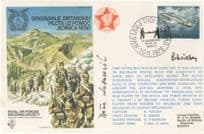 Belgrade Zagreb Flown 1978 RAF Escaping Society Rare Hand Signed FDC