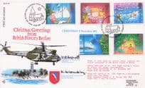 Belize Military Forces NGR Hepworth KG Grumbley MULTI Hand Signed FDC