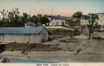 Bella Vista Bajada del Puerto South America Old Postcard