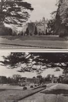 Belton House Grantham Church & Orangery 2x Lincs Real Photo Postcard s