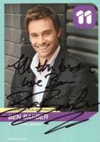 Ben Barber as Rhys Lawson Neighbours Hand Signed Cast Card Photo