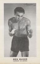 Ben Buker Spanish Boxing Champion Vintage WW2 Management Photo