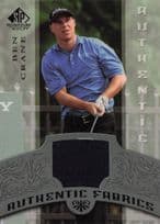 Ben Crane Authentic Fabrics 2005 Golf Upper Deck Worn Shirt Card