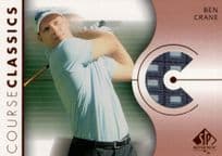 Ben Crane Course Classics 2003 Authentic Worn PGA Tour Golf Shirt Card