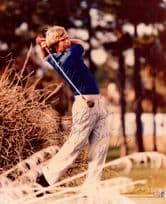 Ben Crenshaw USA Golfer Large 10x8 Vintage Hand Signed Photo