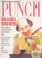 Ben Elton Caricature Art Punch Magazine Comic Postcard