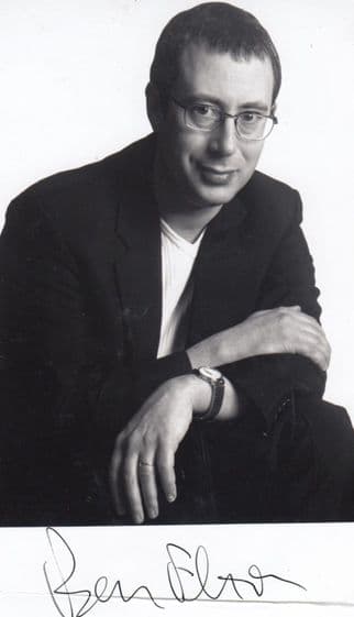 Ben Elton Printed Signed Photo