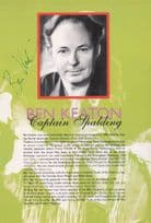 Ben Keaton Spencer in Casualty Hububb Hand Signed Theatre Page
