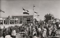 Benelux Pavillion Paviljoen Kijkduin Bicycle Holland RPC Postcard