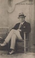 Benito Mussolini Old Italy Italian Political Dictator RPC Postcard