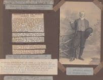 Benjamin Barnes Prevost in Meadow Street Reading Theatre Play Antique Postcard