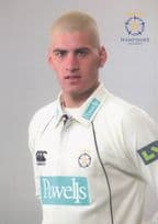 Benny Howell Hampshire Cricket Team Player Rose Bowl 2008 Postcard