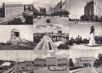 Beograd Yugoslavia NINE Views Vintage Real Photo Postcard