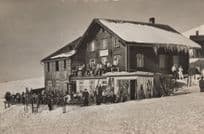 Berghotel Hanhenmoos Pass Adelboden Switzerland Hotel Postcard