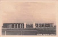 Berlin Olympic Games Sports Stadium Germany Old Postcard