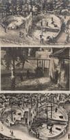 Bern Barengraben Bear Zoo 3x Old Switzerland Postcard s