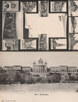 Bern Bundeshaus Switzerland 2x Old Postcard