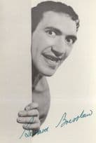 Bernard Bresslaw in Too Many Crooks Film Rare Signed Photo Postcard