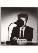 Bernard Matussiere Giant French Radio Microphone Photo Postcard