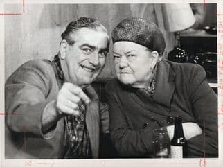 Bernard Youens Violet Carson Ena Sharples 1971 Coronation Street Press Photo