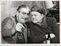 Bernard Youens Violet Carson Ena Sharples 1971 Coronation Street Press Photo
